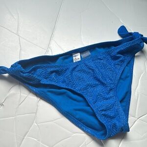 Sugar beach swim bikini bottom Metallic Blue M